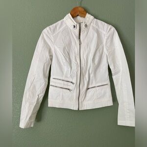 Guess Zip up White jacket